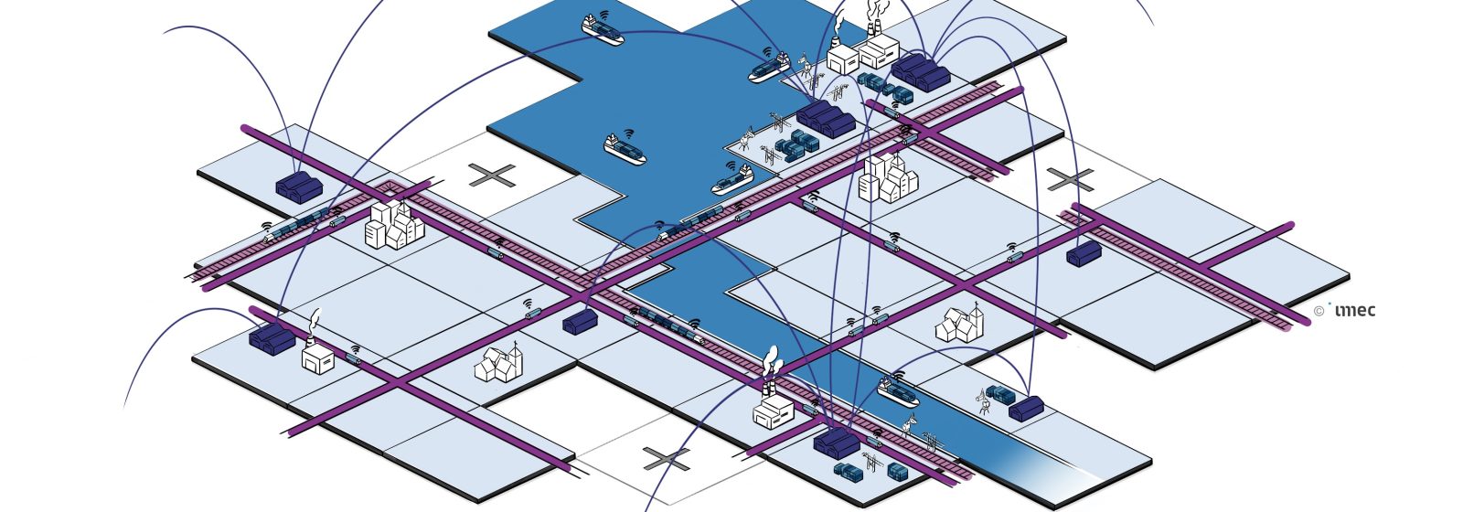 Het PILL-project wil transportnetwerken in de haven bundelen volgens het principe van het 'Fysieke Internet'