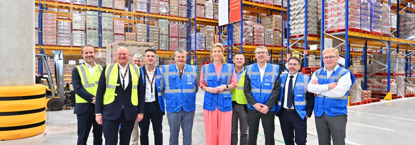 Opening warehouse Kellanova in Mechelen