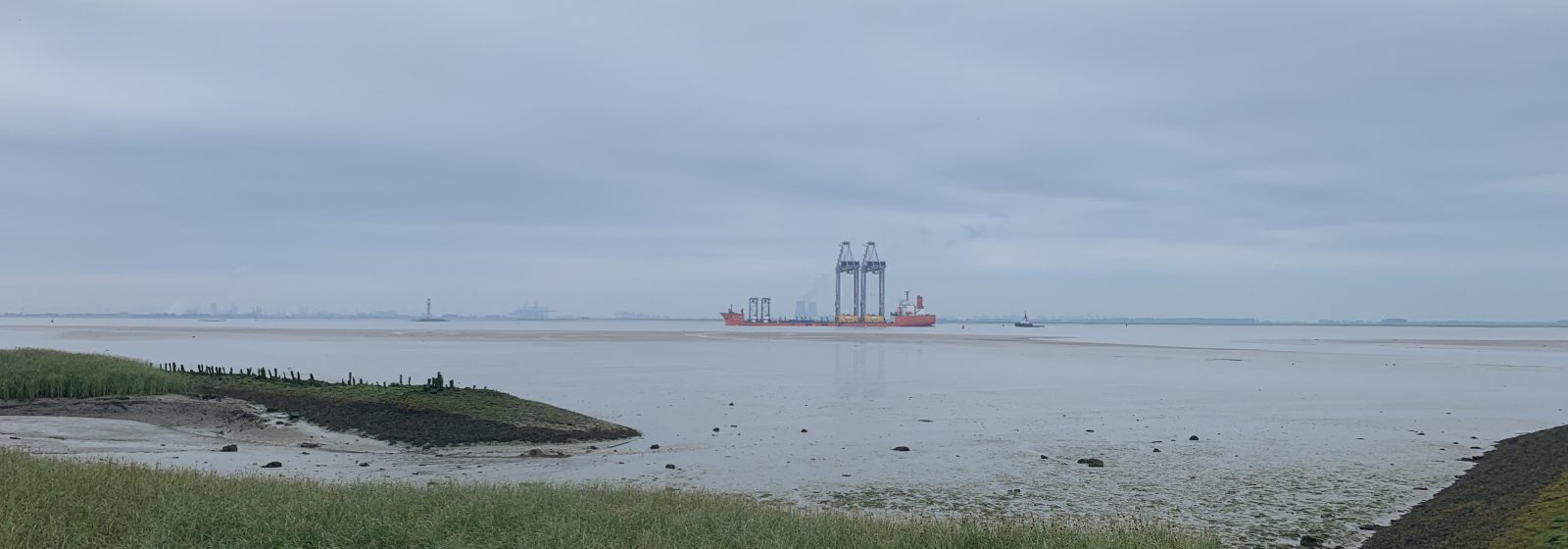 De 'Zhen Hua 36' onderweg naar Antwerpen