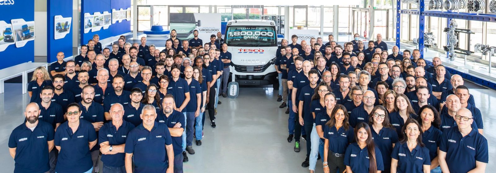 1,8 miljoenste IVECO Daily rolt van de band.