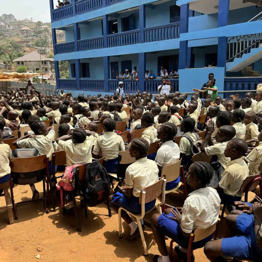 Ondersteuning onderwijs in Sierra Leone