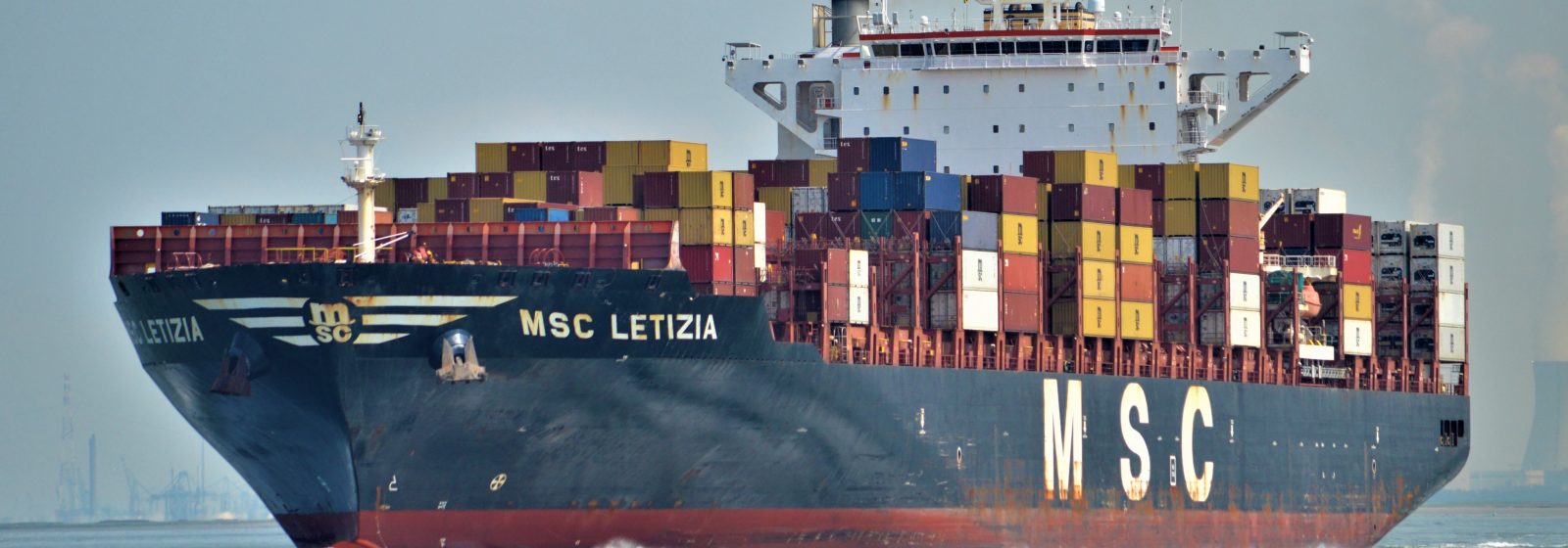 De 'MSC Letizia' (8.819 teu)