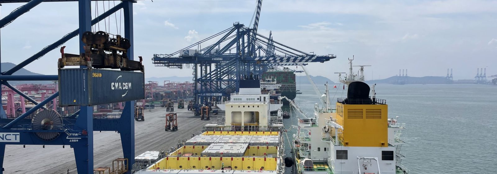 Lng-bunkering in Busan New Port