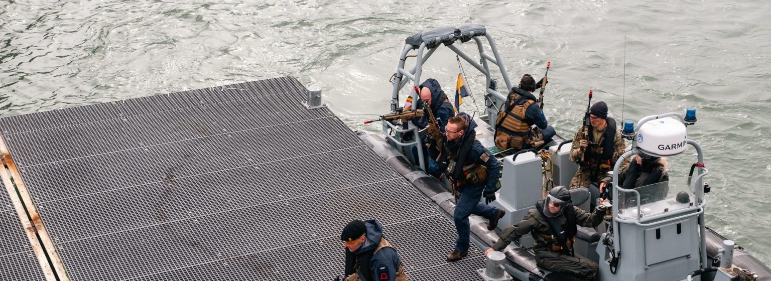 Marine Fuseliers oefening Marinebasis Zeebrugge