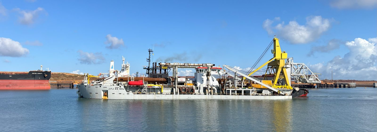 Jan De Nul baggerwerken Port Hedland