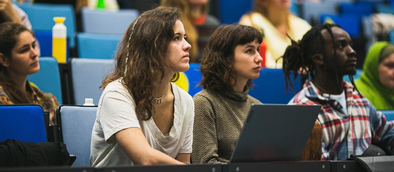 Studenten van de Karel de Grote Hogeschool in Antwerpen