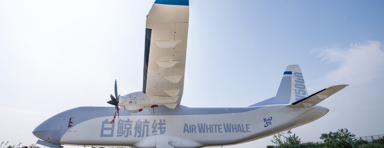 De vrachtdrone van Air White Whale