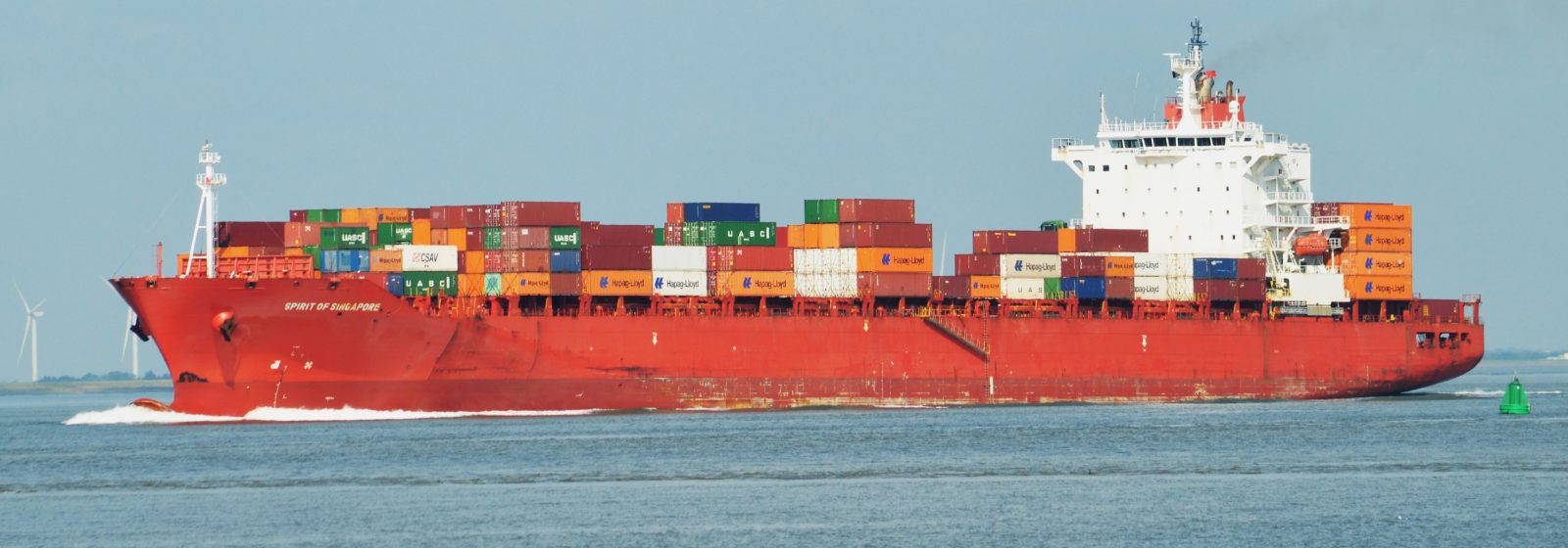 De 'Spirit of Singapore' (3.752 teu) in charter voor Hapag-Lloyd