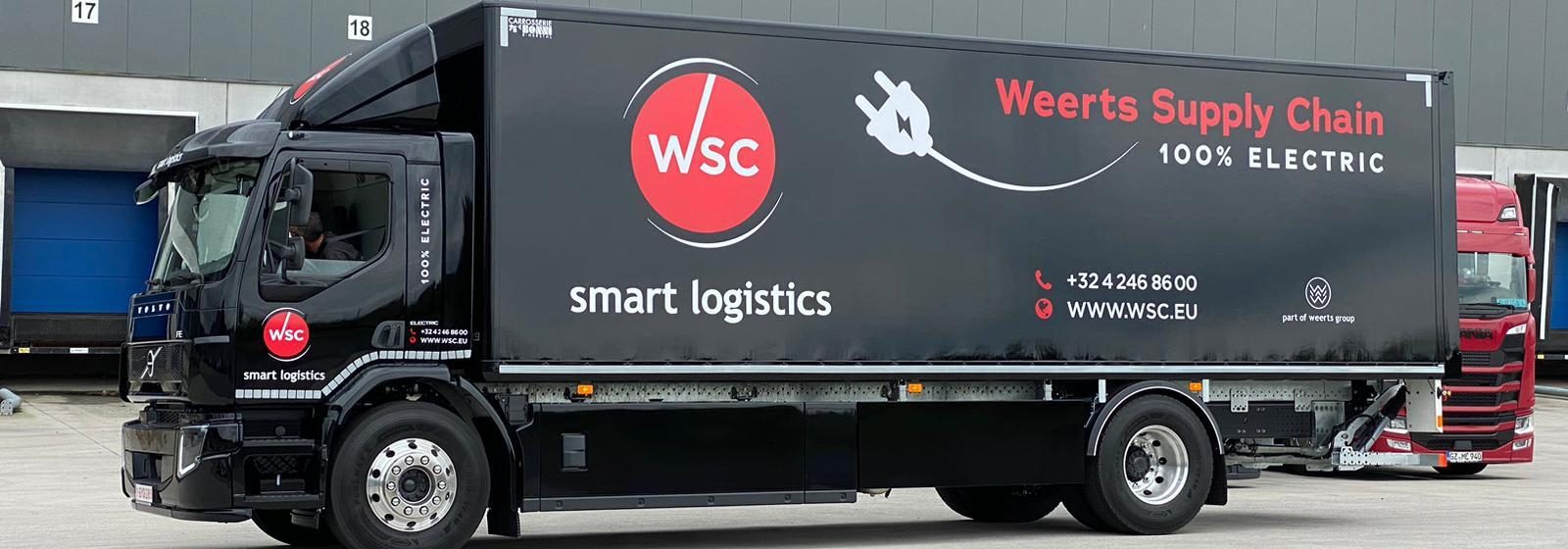 E-truck van Weerts Supply Chain